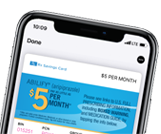 Electronic Savings Card