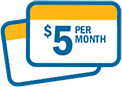 Savings Card Steps to Save Icon